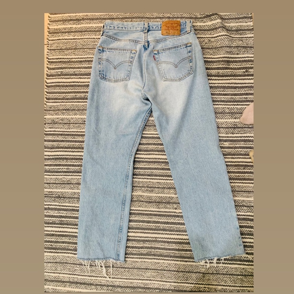 Classic high waisted 501 Levi jeans